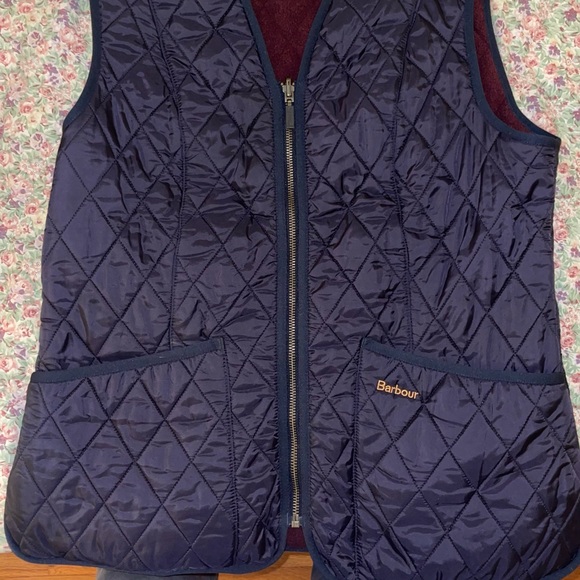 Barbour Fleece Betty Liner Navy - Picture 2 of 6